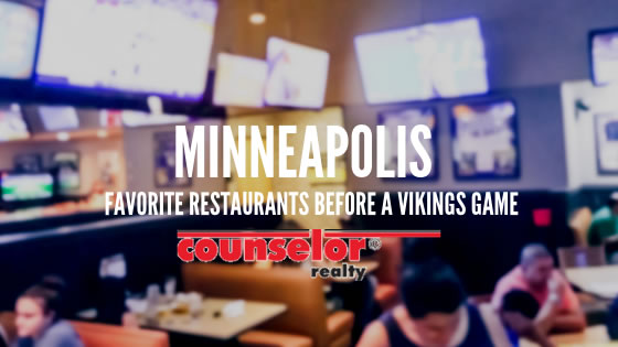 Minneapolis Restaurants Before a Vikings Game
